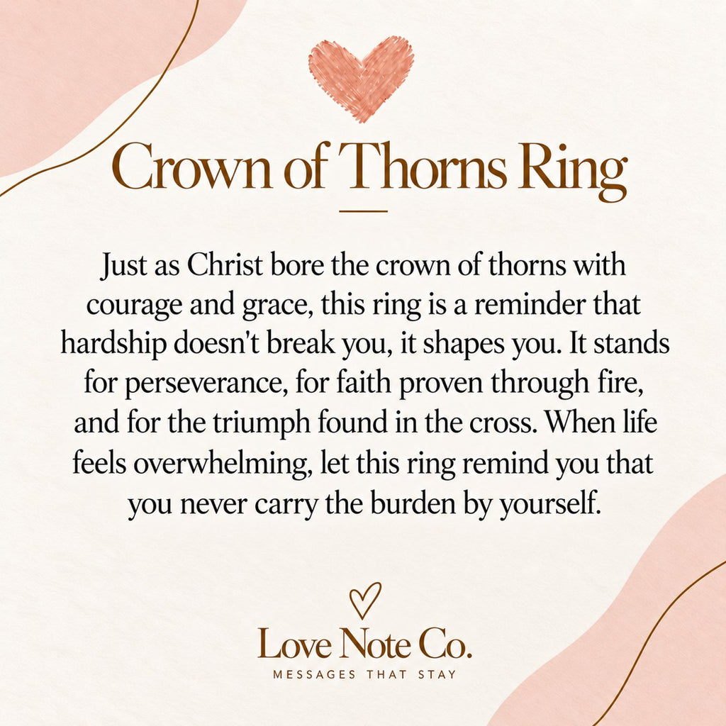 Crown of Thorns message card