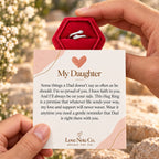Dad and Daughter ring