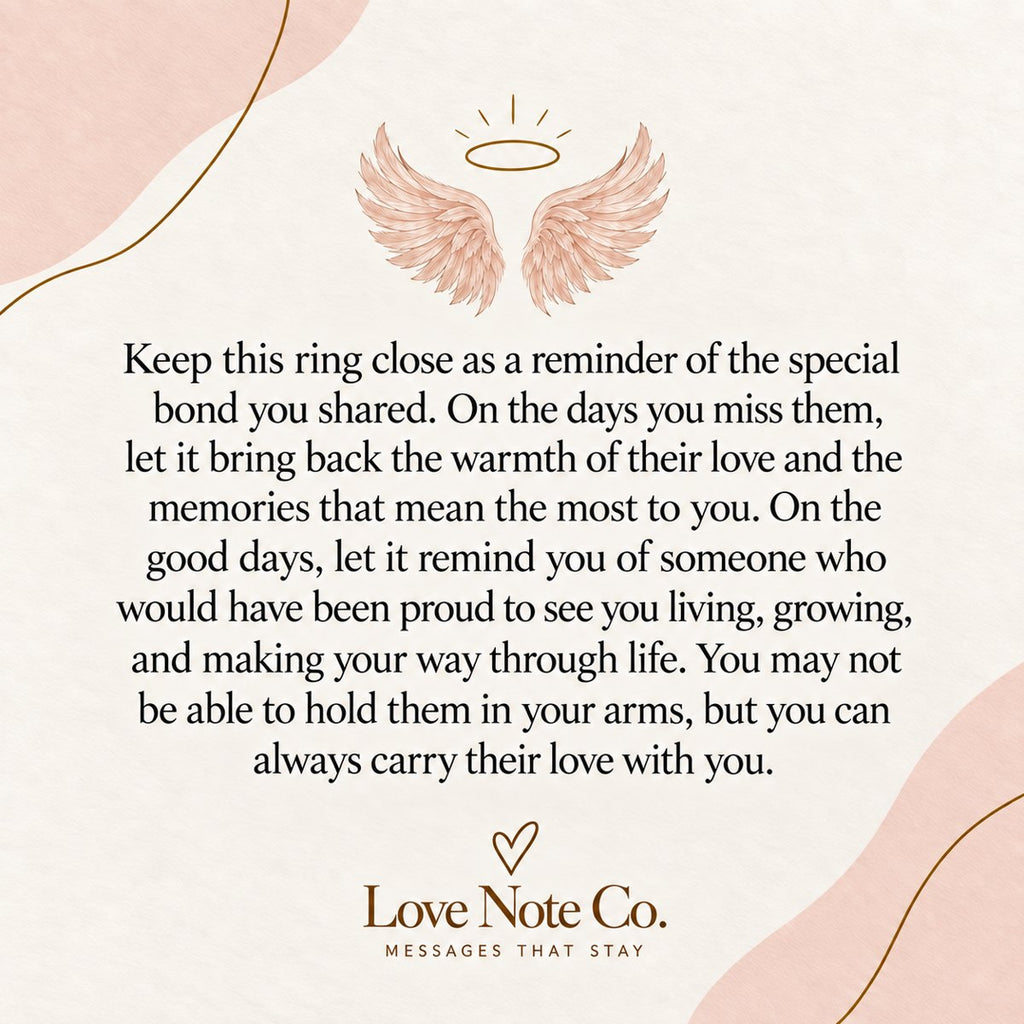 Hug From Heaven message card