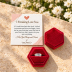I Freaking Love You ring close-up