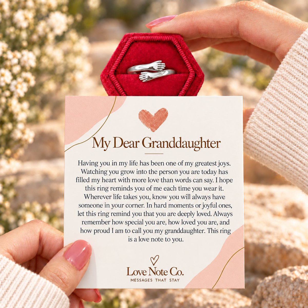 My Precious Granddaughter ring
